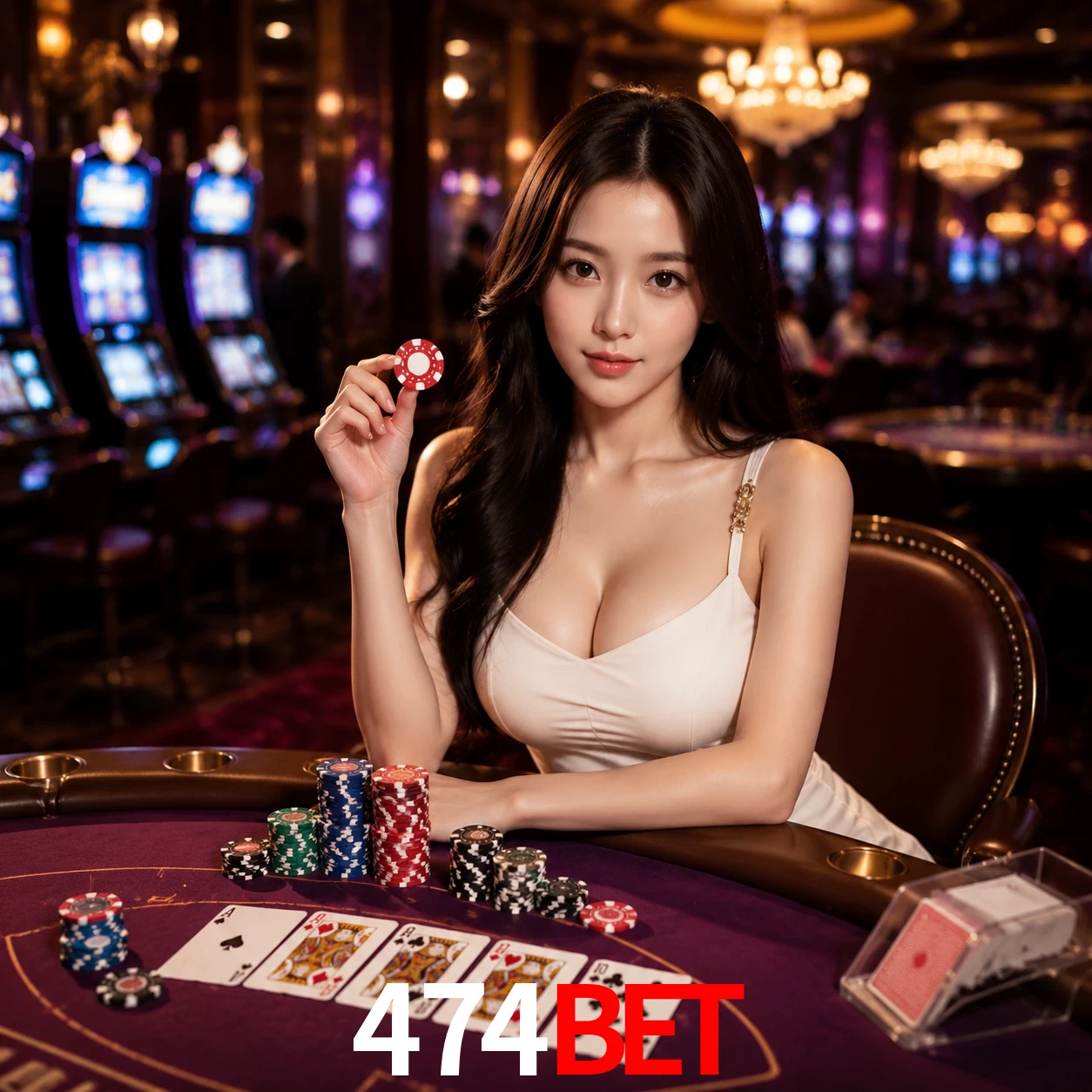 Cassino ao vivo 474bet dealers